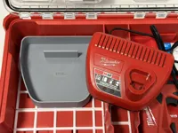 Larger Version: Gridfinity 4.5x4 Tray for M12 Charger