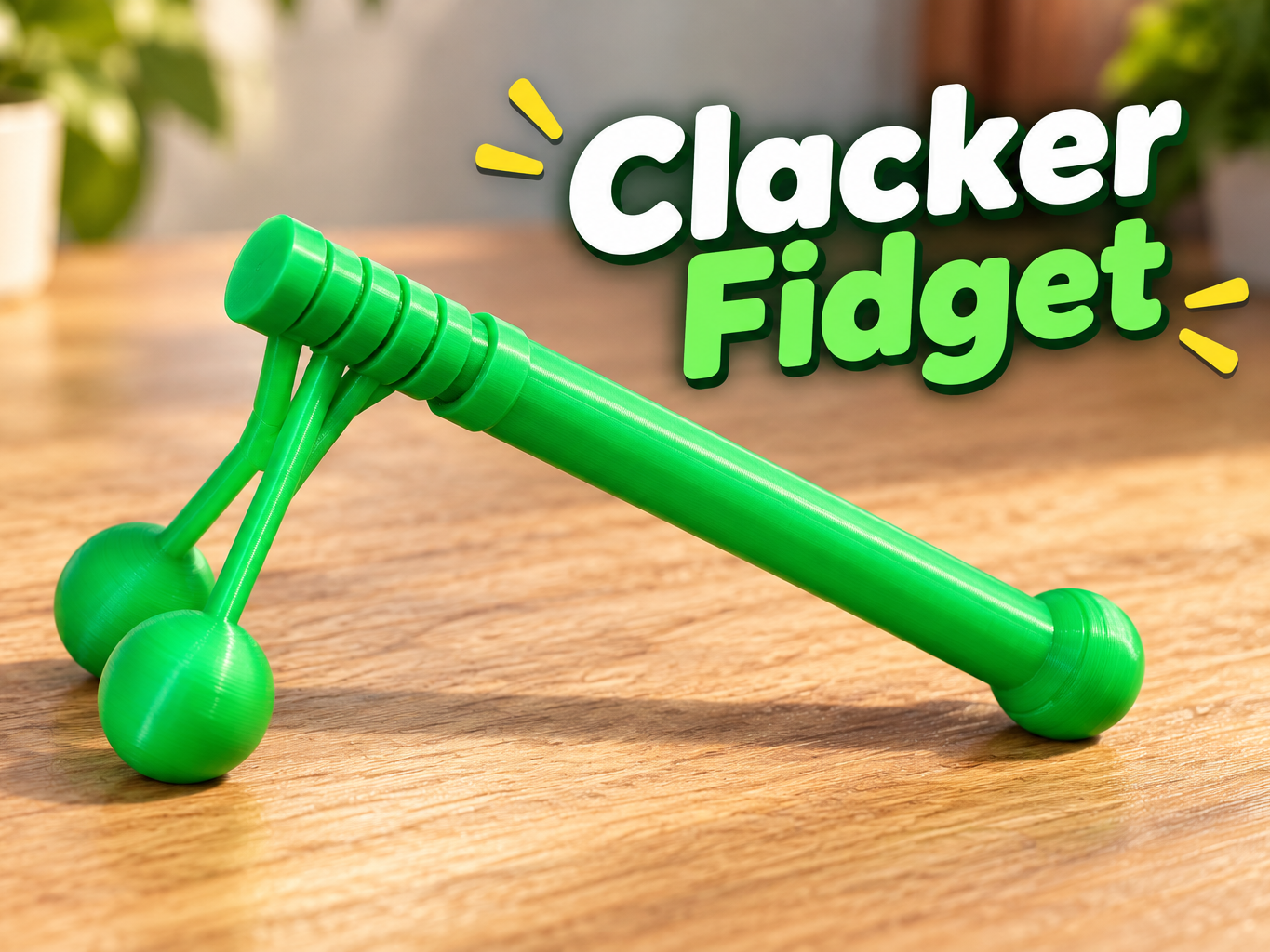 Clacker Fidget Antiestrés - 1