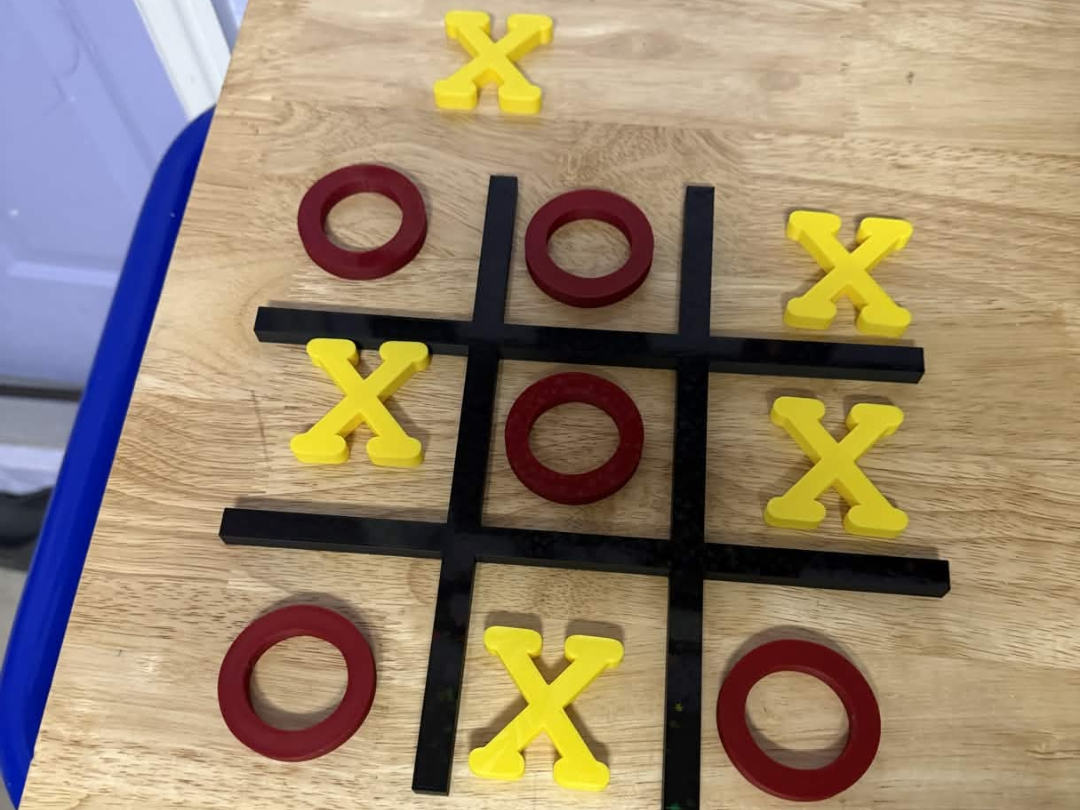 Full Plate Tic-Tac-Toe