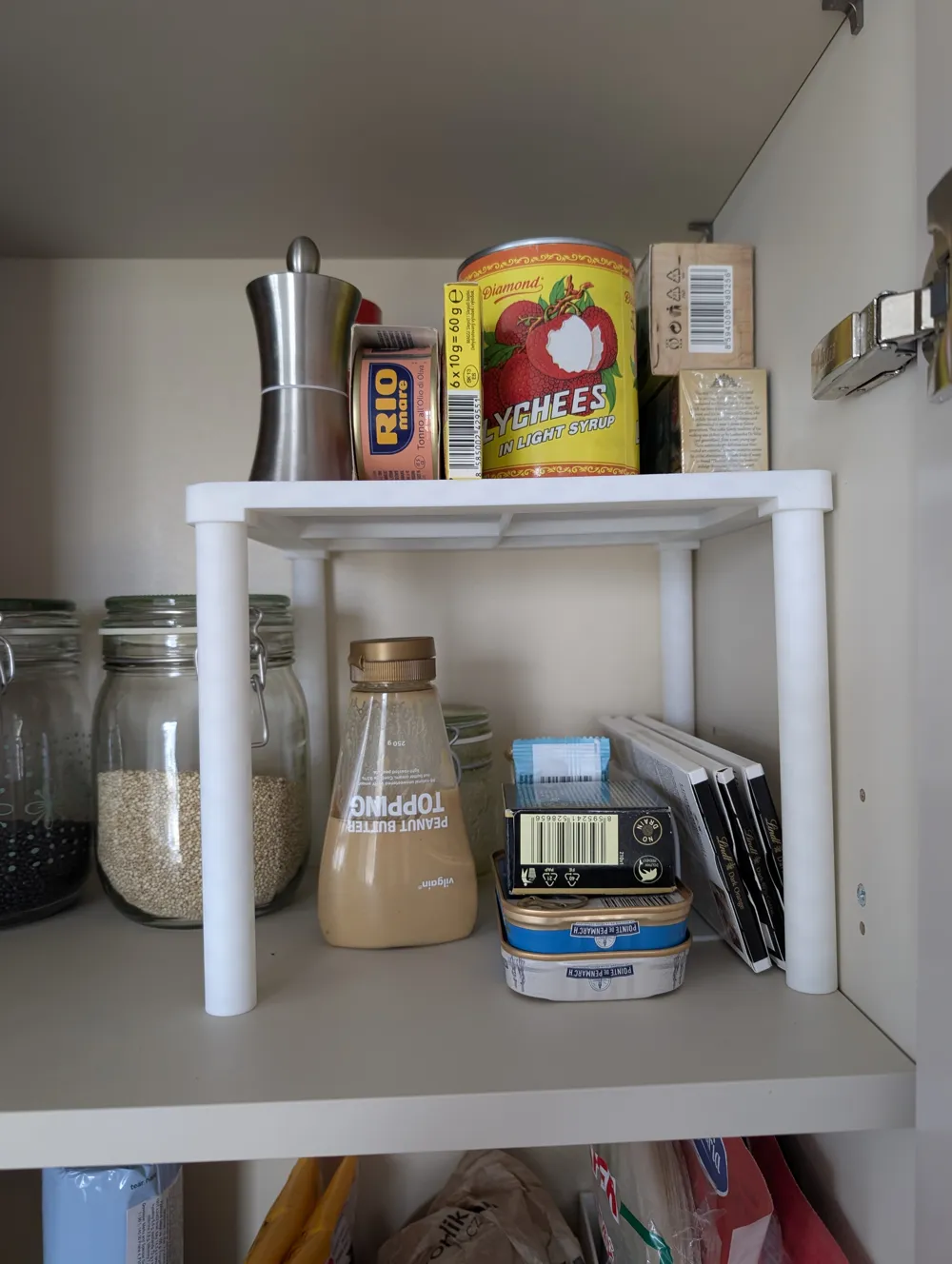 Pantry Shelf - Space Saving Cabinet Riser Storage - Free 3D Print Model ...
