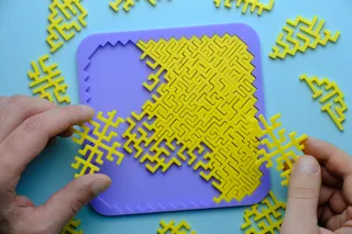 Geometric Jigsaw Puzzle For Adults
