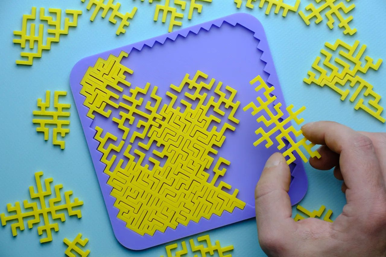 Geometric Jigsaw Puzzle For Adults view 2