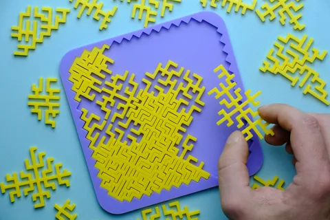 Geometric Jigsaw Puzzle For Adults view 2
