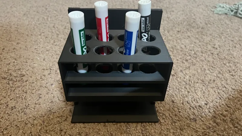 Magnetic Expo Marker Holder for Dry Erase Boards