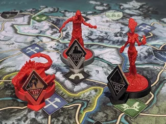 Skyrim - The Adventure Board Game - Monster Rings