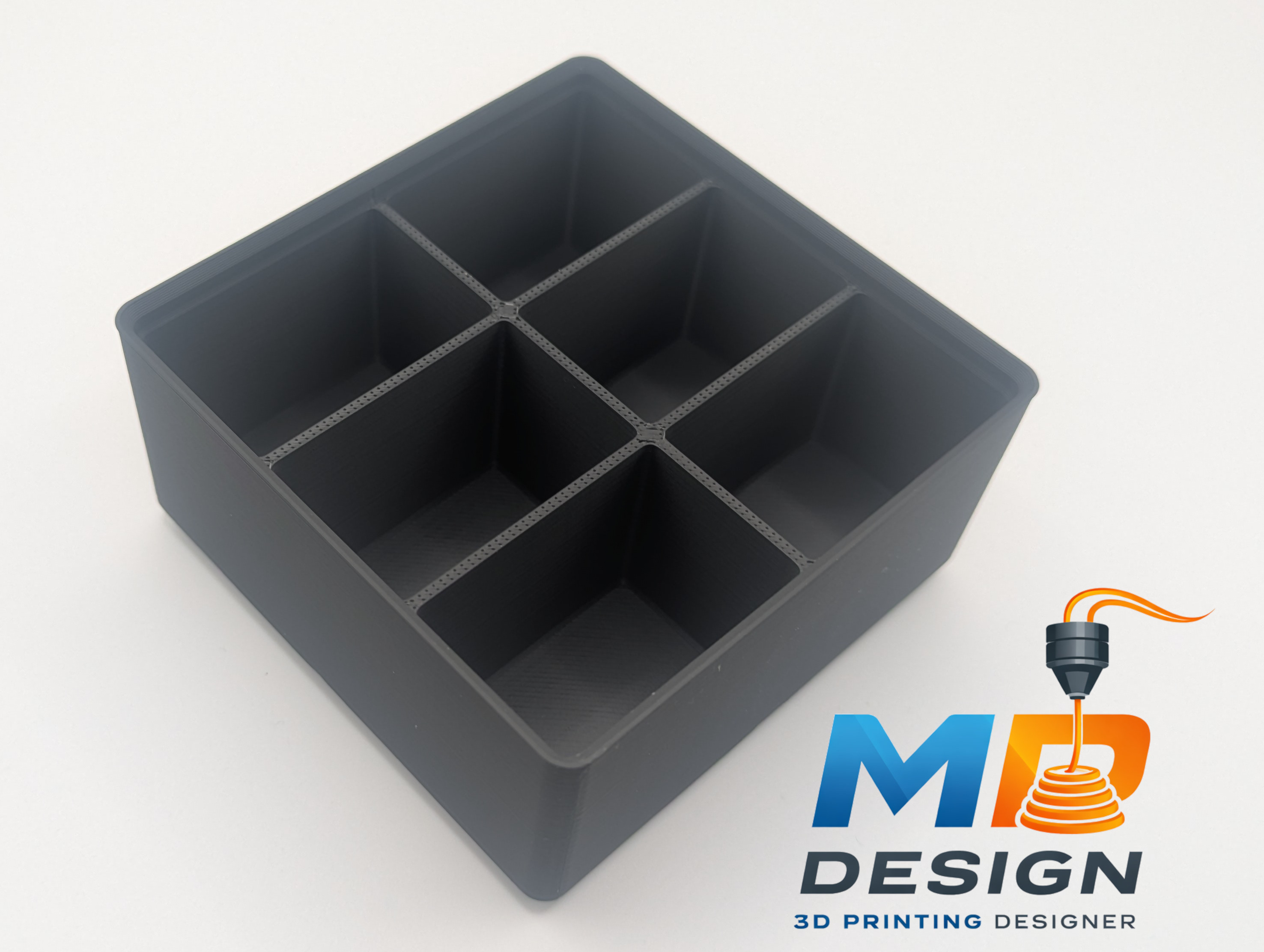 Miniatura 4 do modelo 3D Gridfinity Heat Insert / Small Objects Bin