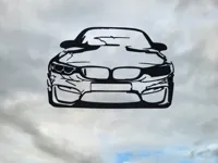 Silhouette murale BMW M4 F82 — photo 2