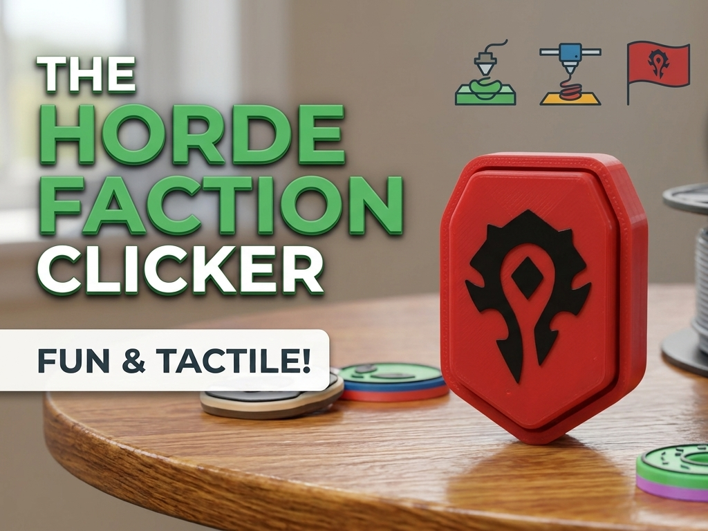 Horde Insignia - Tactile Desk Widget