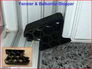 Fenster & Balkontür Stopper (window stopper)