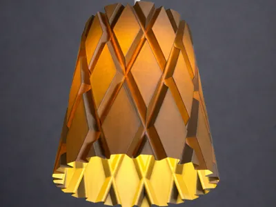 Diamond Lamp Shade 