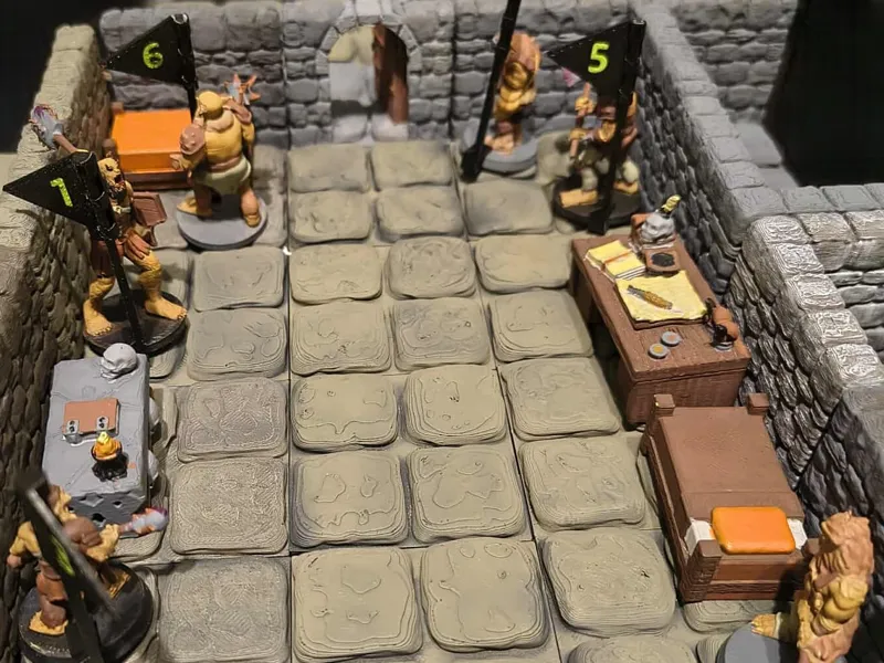 Flag Markers for minis [DnD]