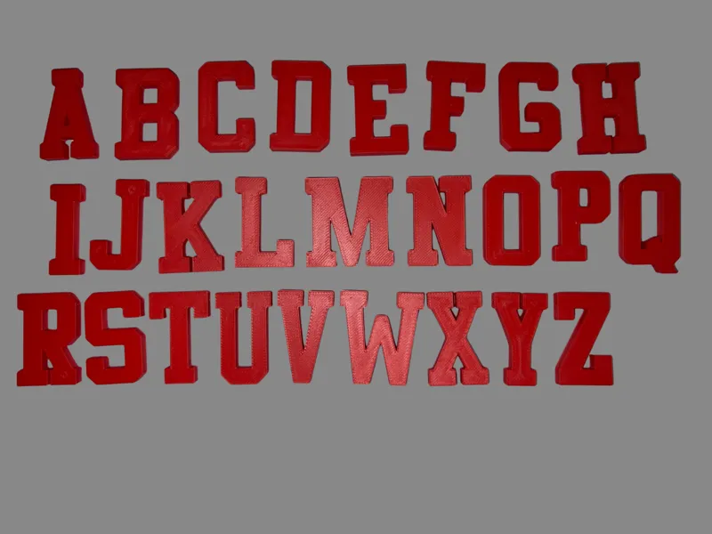 Jersey Font Alpha