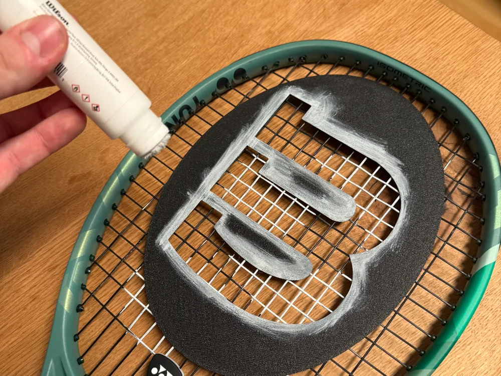 Wilson Logo Stencil for Tennis Rackets by Joel Semenic MakerWorld ...