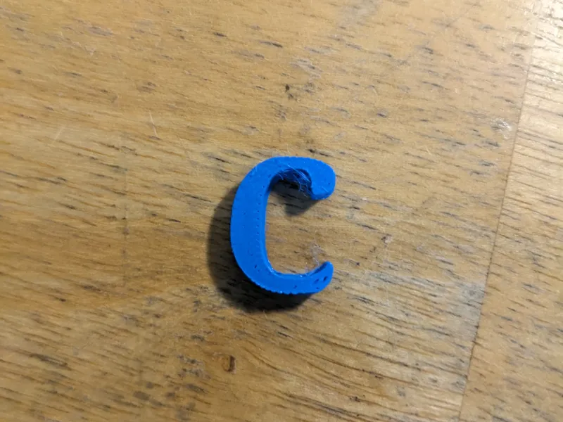 Small Letter C