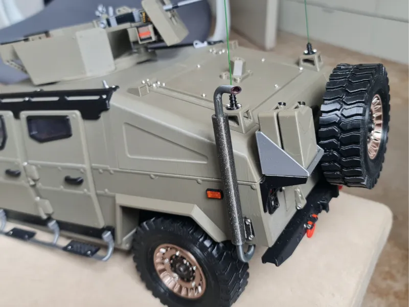 Vamtac exhaust (for catmaw 1:10 model)