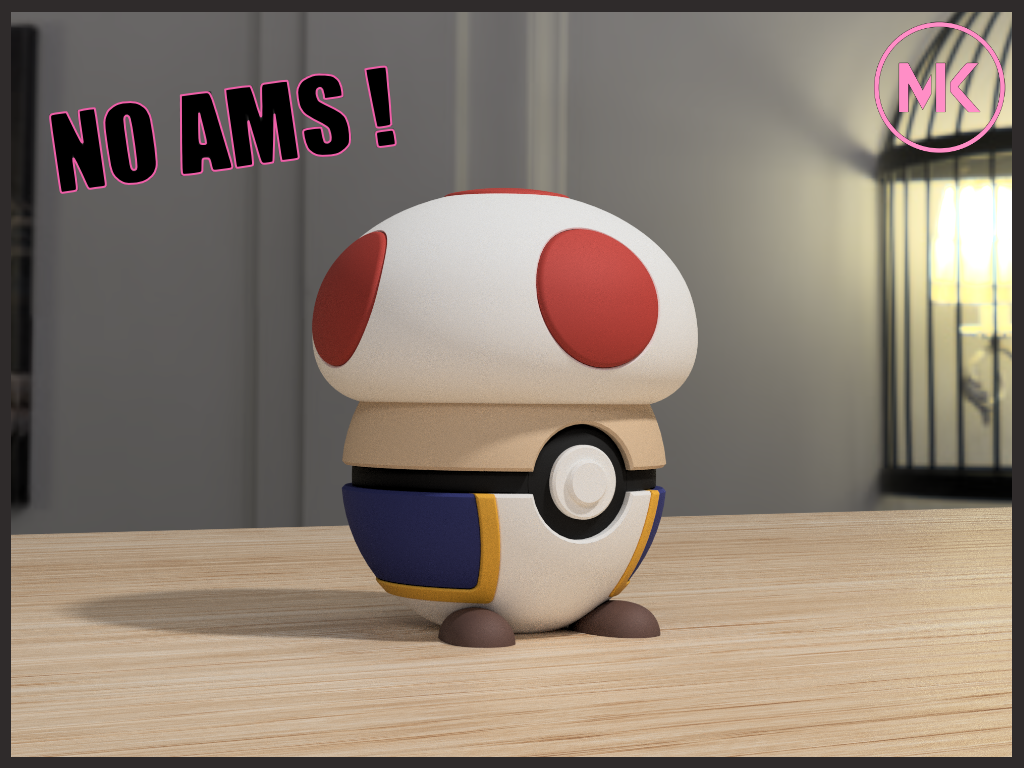 Pokéball Toad Style – Collectible Geek Edition