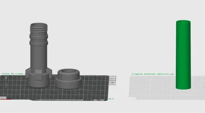 BrickBuilt Life Size Lightsaber 