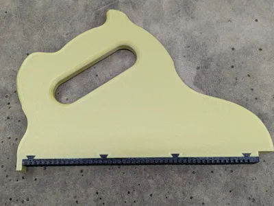 Tablesaw Push Stick with TPU foot