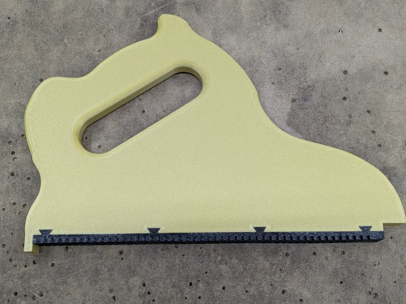 Tablesaw Push Stick with TPU foot