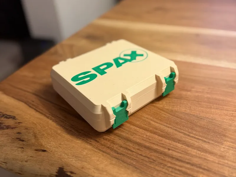 Modular SPAX-Style Screw Organizer (6 chambers)