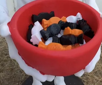 Llavero: Wrapped candy pieces - Halloween — vista de referencia 3