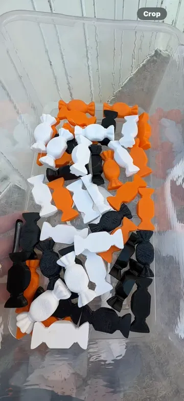 Llavero: Wrapped candy pieces - Halloween — vista de referencia 4