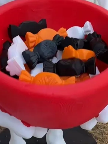 Llavero: Wrapped candy pieces - Halloween — vista de referencia 2