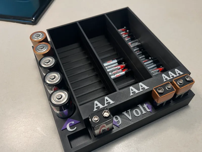 Large Battery tray for drawer