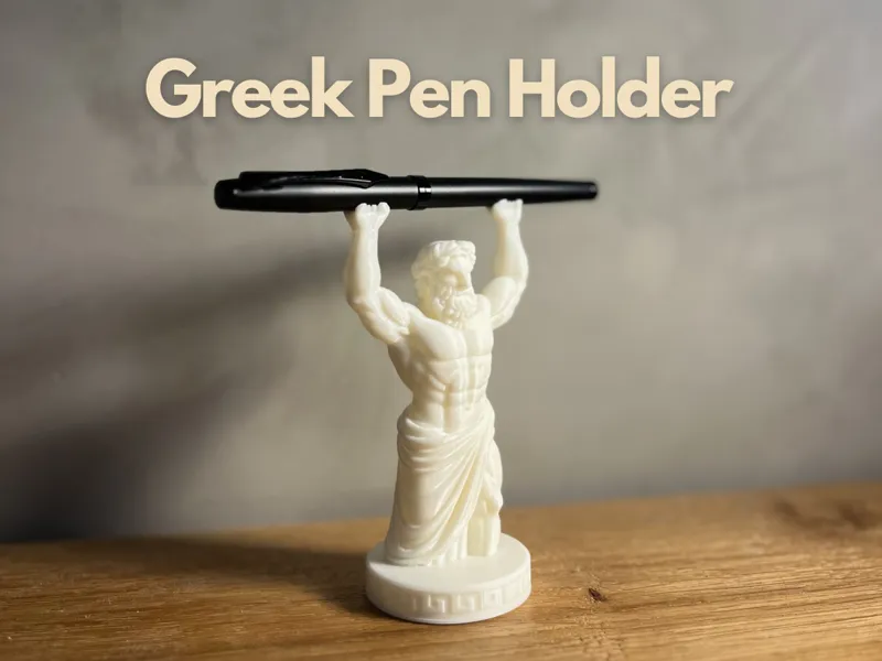 Greek Pen Holder