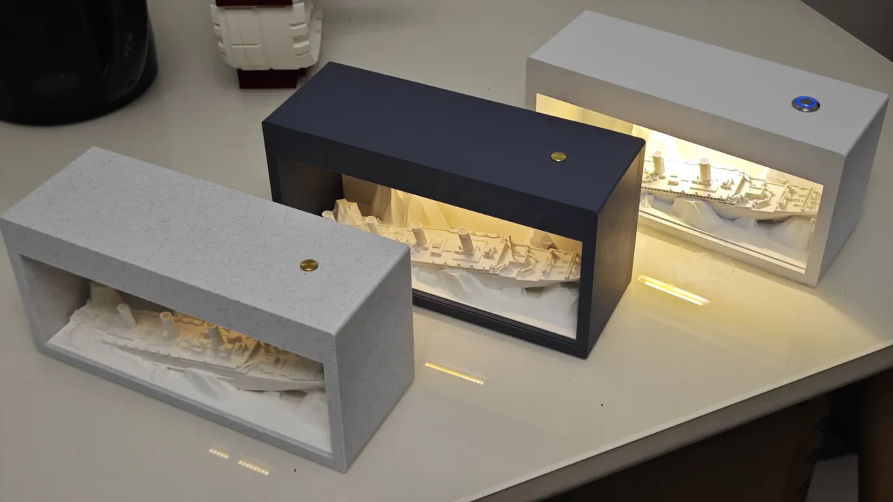 Titanic Light＆Table lamp——泰坦尼克夜灯 view 2