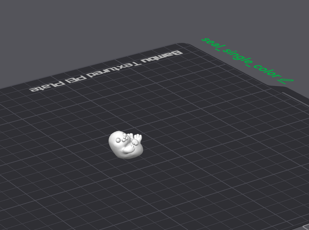 Miniatura 1 do modelo 3D Tiny Creatures Collection – Seal