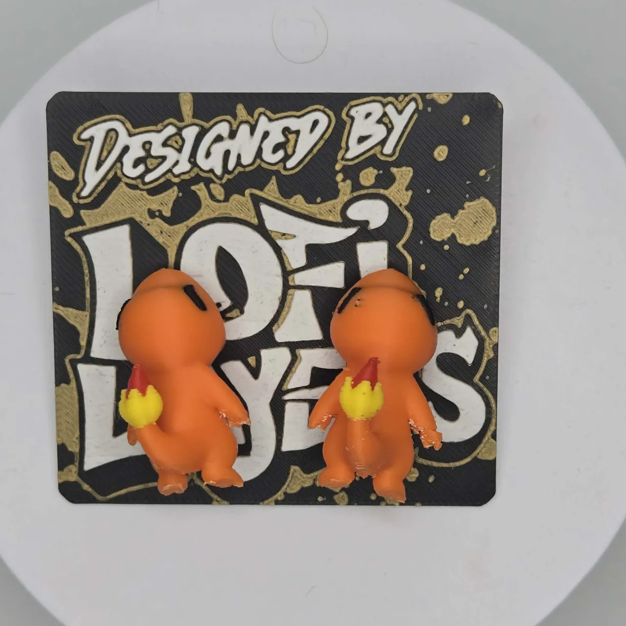Charmander Chomper Earrings view 2
