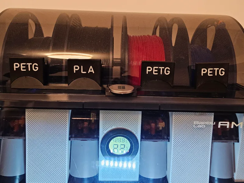 Magnetic plate holder for AMS 