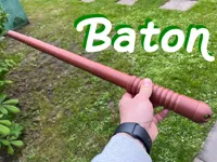 Bâton télescopique rétractable décoratif — photo 2