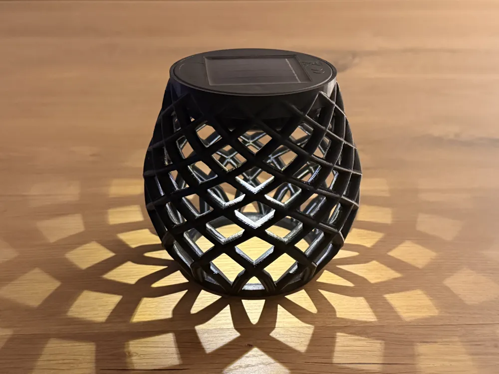 Solar LED Lamp - Free 3D Print Model - MakerWorld