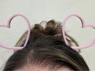 Sweetheart Mickey Ears – Minimalist Heart Headband