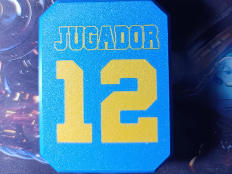 Logo jugador numero 12