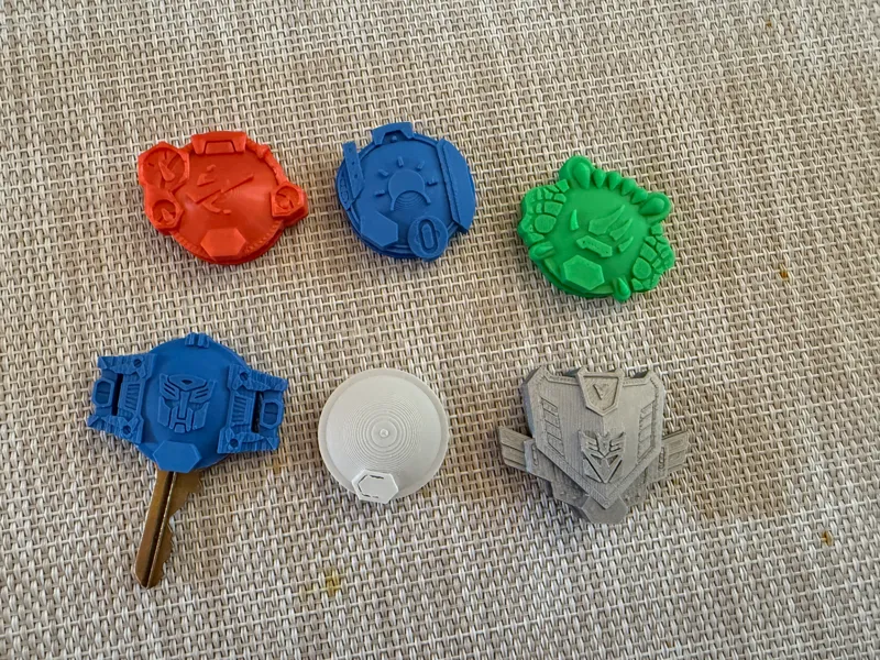 Transformers Cyber Key/Force Chip Covers 