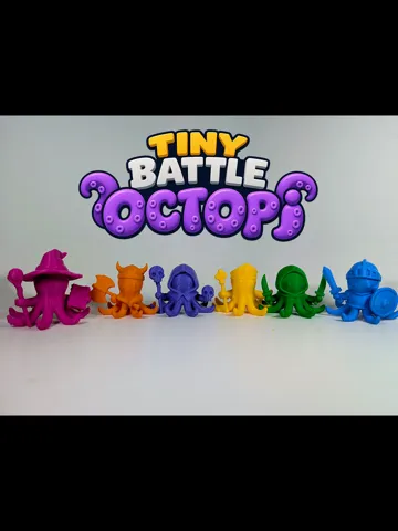 Soporte: Tiny Battle Octopi — vista de referencia 2