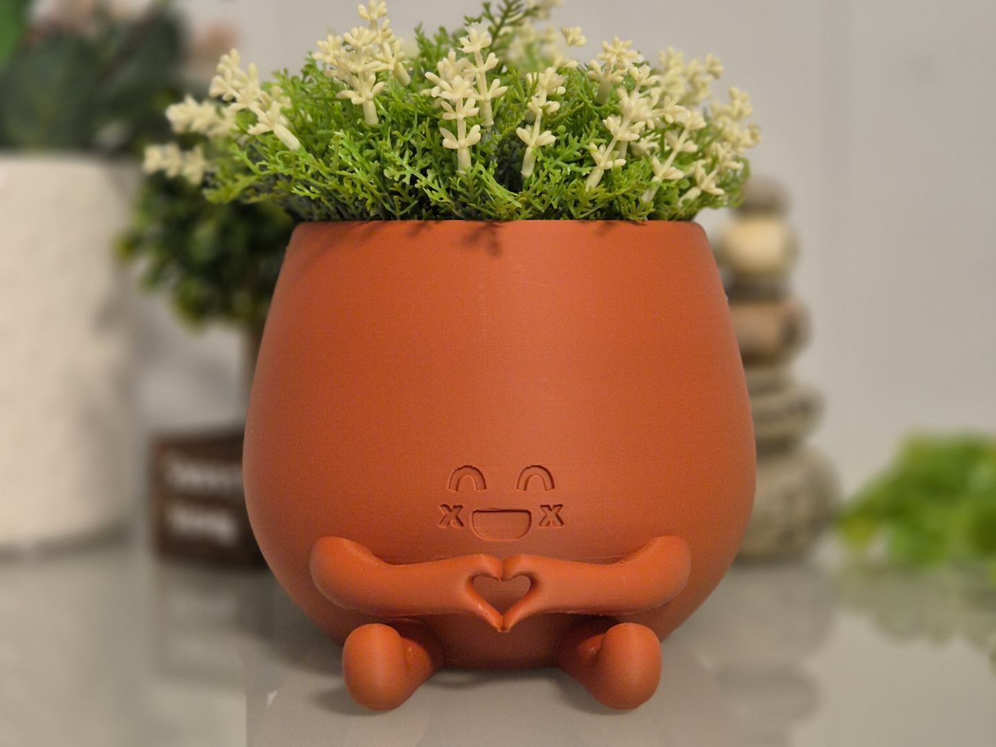 Pot Plant - Heart Hands