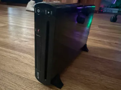 Vertical stand for Nintendo WiiU