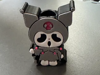 Kuromi Ghostface Straw Topper