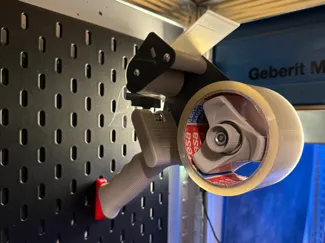 Ikea Skadis Tape Roller Mount