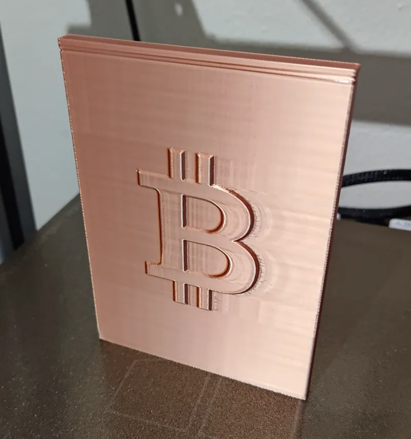 3D Wallet Bitcoin Crypto