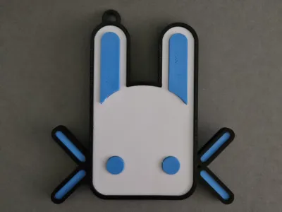Jade Rabbit Keychain - Destiny 2