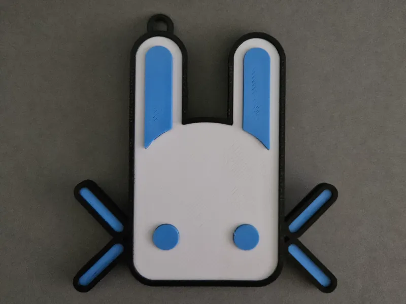 Jade Rabbit Keychain - Destiny 2