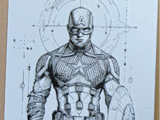 Captain America Avenger Huforge