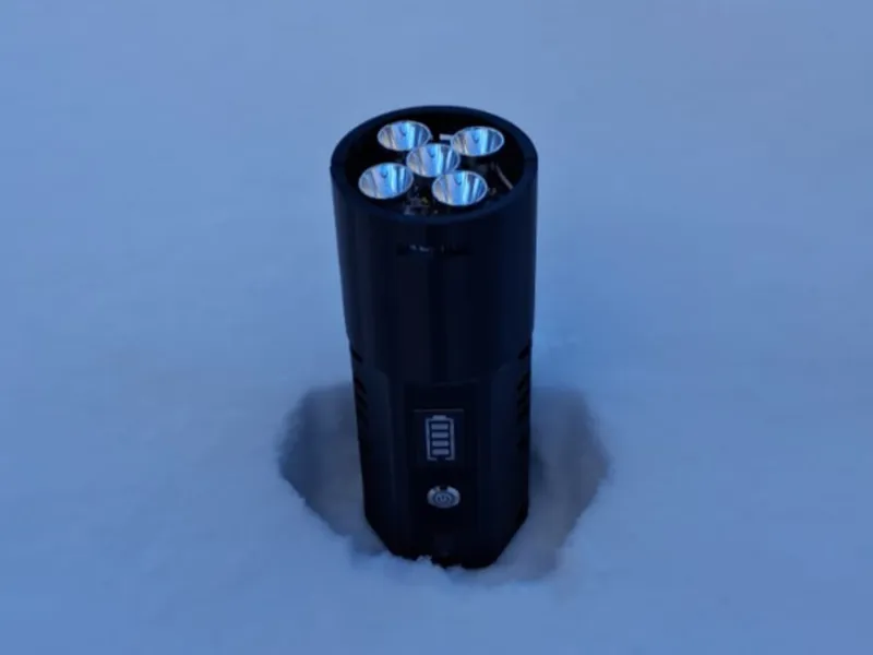 20k Lumen 3d Printed Flashlight 