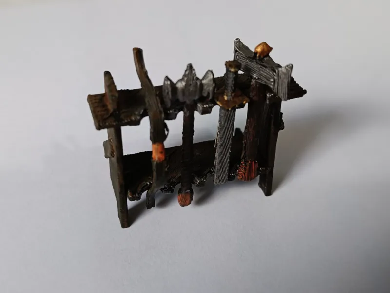 Maladum Weapons Rack