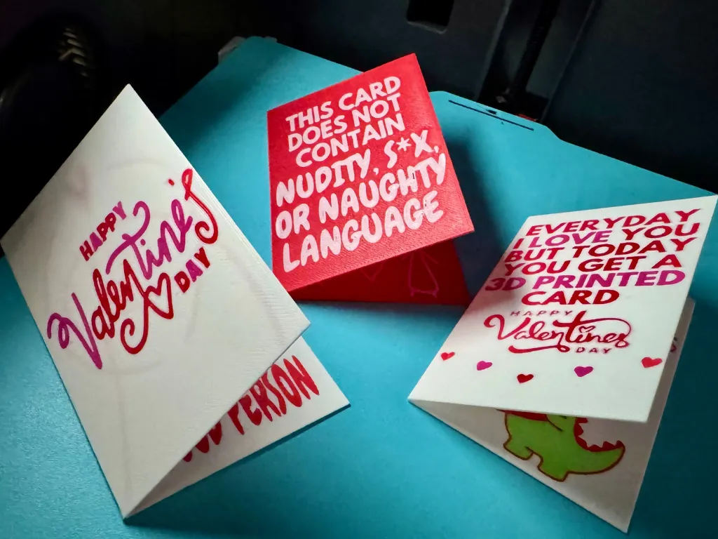 Foldable Valentine's Day Cards Pack view 4